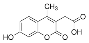 7-Hydroxy-4-methyl-3-coumarinylacetic acid