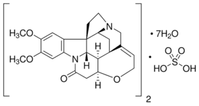 Brucine sulfate heptahydrate
