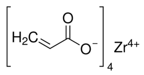 Zirconium acrylate