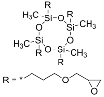 2,4,6,8-Tetramethyl-2,4,6,8-tetrakis(propyl glycidyl ether)cyclotetrasiloxane