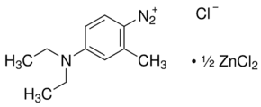 p-Diazo-N,N-diethyl-m-toluidine hemi(zinc chloride) salt
