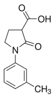 1-(3-Methylphenyl)-2-oxo-3-pyrrolidinecarboxylic acid