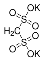 Methanedisulfonic acid dipotassium salt