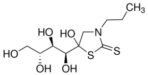 3-Propyl-5-hydroxy-5-D-arabinotetrahydroxybutyl-3-thiazolidine-2-thione