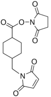 4-(N-Maleimidomethyl)cyclohexanecarboxylic acid N-hydroxysuccinimide ester