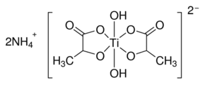 Titanium(IV) bis(ammonium lactato)dihydroxide solution