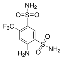 4-Amino-6-(trifluoromethyl)benzene-1,3-disulfonamide