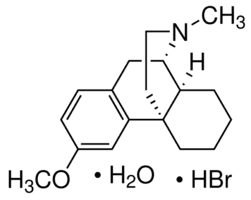 Dextromethorphan hydrobromide monohydrate