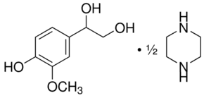 4-Hydroxy-3-methoxyphenylglycol hemipiperazinium salt