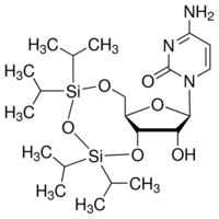 (+)-3′,5′-O-(1,1,3,3-Tetraisopropyl-1,3-disiloxanediyl)cytidine