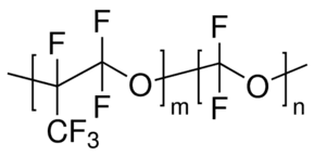 Poly(perfluoropropylene oxide-co-perfluoroformaldehyde)