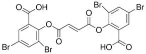 Bis(3,5-dibromosalicyl) fumarate