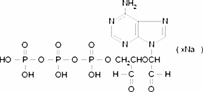 Adenosine 5′-triphosphate, periodate oxidized sodium salt