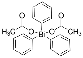 Bis(acetato-O)triphenylbismuth(V)