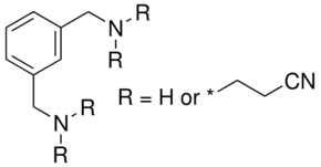 m-Xylylenediamine/acrylonitrile adduct