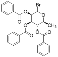 1-Bromo-2,3,4-tribenzoyl-L-rhamnopyranose