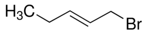 1-Bromo-2-pentene, predominantly trans