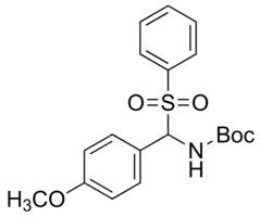 N-Boc-α-(phenylsulfonyl)-4-methoxybenzylamine