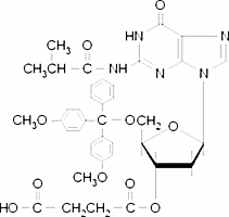 N2-Isobutyryl-5′-O-(4,4′-dimethoxytrityl)-2′-deoxyguanosine 3′-O-succinic acid
