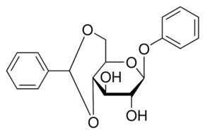 (−)-(4,6-O-Benzylidene)phenyl-β-D-glucopyranoside