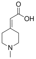 (1-Methylpiperidin-4-ylidene)acetic acid