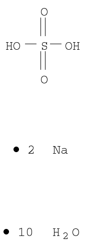 Sodium sulfate decahydrate