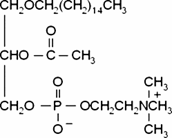 1-O-Palmityl-2-acetyl-rac-glycero-3-phosphocholine