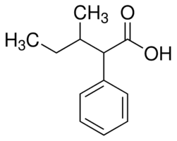 3-Methyl-2-phenylvaleric acid, mixture of erythro and threo