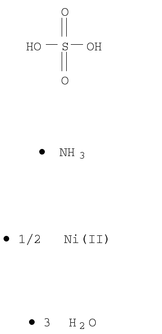 Ammonium nickel(II) sulfate hexahydrate