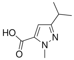 3-Isopropyl-1-methyl-1H-pyrazole-5-carboxylic acid