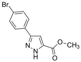 Methyl 3-(4-bromophenyl)-1H-pyrazole-5-carboxylate