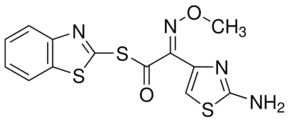 S-2-Benzothiazolyl-2-amino-α-(methoxyimino)-4-thiazolethiolacetate