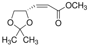 Methyl (S)-(+)-3-(2,2-dimethyl-1,3-dioxolan-4-yl)-cis-2-propenoate