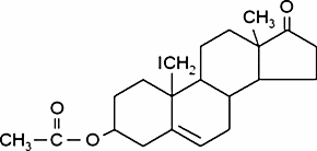 19-Iodo-5-androstene-3β-ol-17-one 3-acetate