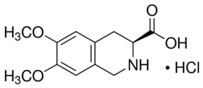 (S)-(−)-6,7-Dimethoxy-1,2,3,4-tetrahydroisoquinoline-3-carboxylic acid hydrochloride