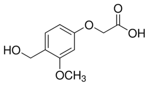 4-Hydroxymethyl-3-methoxyphenoxyacetic acid