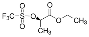 Ethyl (R)-2-(trifluoromethylsulfonyloxy)propionate