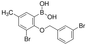 3-Bromo-2-(3′-bromobenzyloxy)-5-methylphenylboronic acid