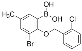 3-Bromo-2-(2′-chlorobenzyloxy)-5-methylphenylboronic acid