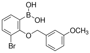 3-Bromo-2-(3′-methoxybenzyloxy)phenylboronic acid