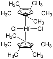 Bis(pentamethylcyclopentadienyl)hafnium(IV) dichloride