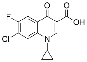 7-Chloro-1-cyclopropyl-6-fluoro-1,4-dihydro-4-oxoquinoline-3-carboxylic acid
