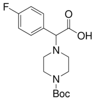 2-(4-Boc-piperazino)-2-(4-fluorophenyl)acetic acid