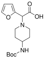 2-(4-Boc-aminopiperidin-1-yl)-2-(furan-2-yl)acetic acid