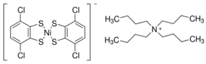 Tetrabutylammonium bis(3,6-dichloro-1,2-benzenedithiolato)nickelate