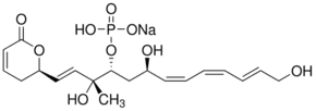Fostriecin sodium salt from Streptomyces pulveraceus