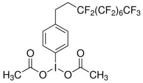 1-(Diacetoxyiodo)-4-(3,3,4,4,5,5,6,6,7,7,8,8,9,9,10,10,10-heptadecafluorodecyl)benzene