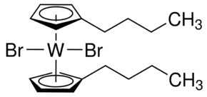 Bis(butylcyclopentadienyl)tungsten(IV) dibromide