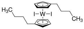 Bis(butylcyclopentadienyl)tungsten(IV) diiodide