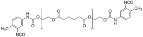 Poly(ethylene adipate), tolylene 2,4-diisocyanate terminated